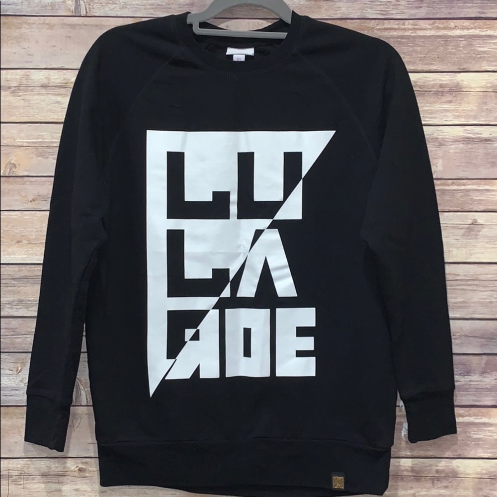 LulaRoe Black Sweatshirt